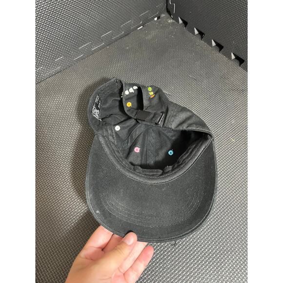 Teddy Fresh Black Rainbow Baseball Cap One‎ Size Adjustable Bear Pride Strapback - Picture 4 of 8